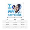 I Love My Boyfriend Mingi ATEEZ Kpop Blankets Coral Fleece Plush Textile Decor Soft Throw Blanket for Home Bedroom Quilt