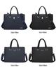 Men's Large Capacity Business Briefcase and Shoulder Messenger Bag