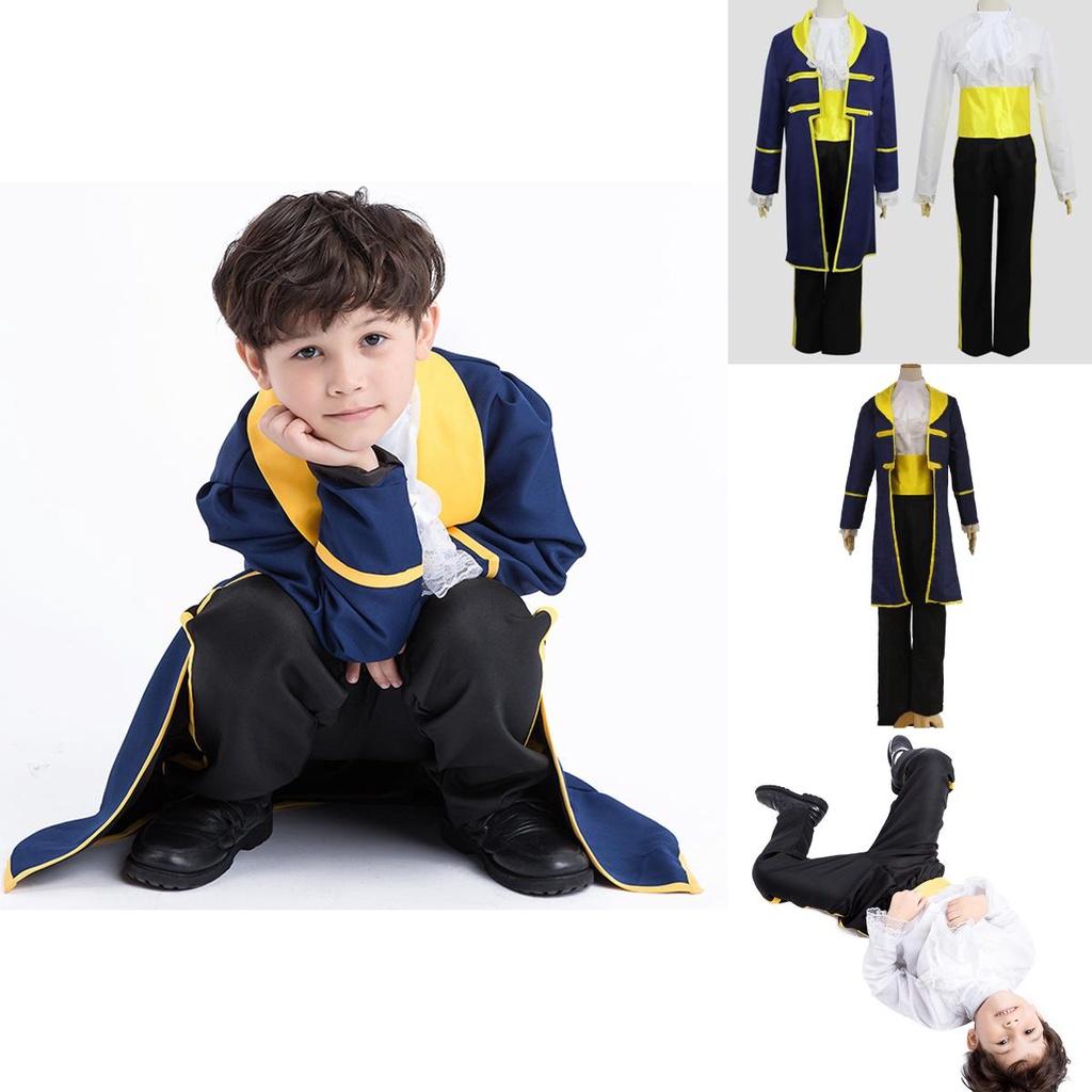 Enchanting Beauty And The Beast Prince Adam Costume For Boys With Exquisite Workmanship