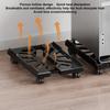 Adjustable Mobile CPU Stand Ventilated Mobile CPU Stand PC Floor Cart Rolling Computer Stand With 4 Caster Wheels