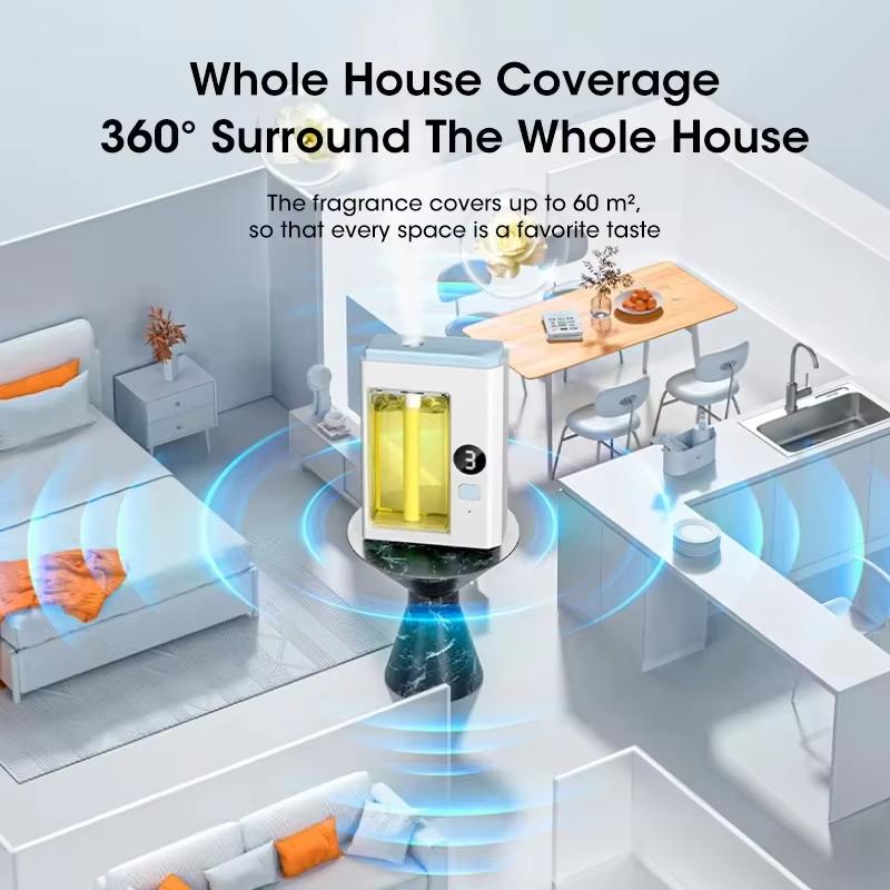The Portable Smart Aroma Diffuser Can Be Adjusted To Automatically Spray Fragrance Remove Odors And leave A lasting Aroma