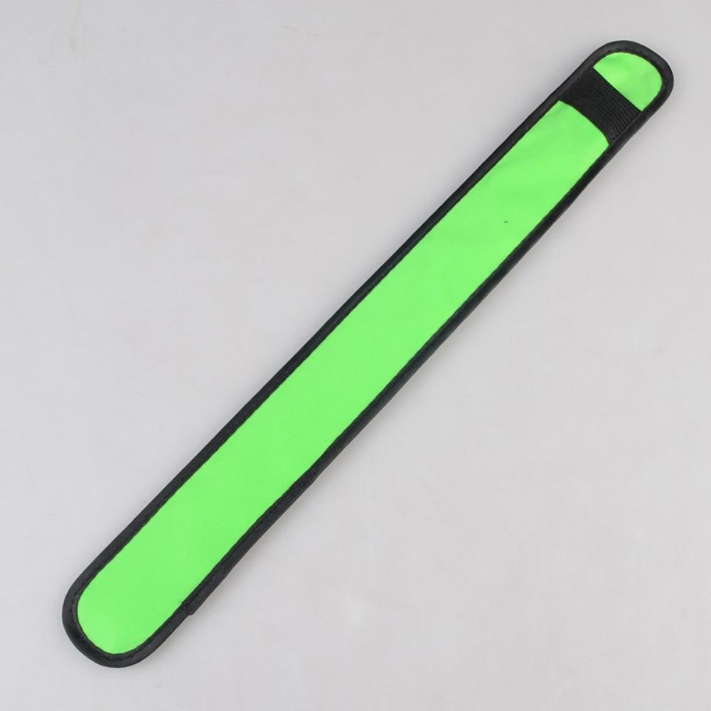 Polyester LED Armband Snap Slap Design Reflective Band Light Up Ankle Band Night Sport