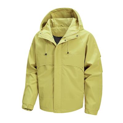 Giacca Casual Nuova per Primavera e Autunno Giacca con Cappuccio Giacca da Uomo Uomo