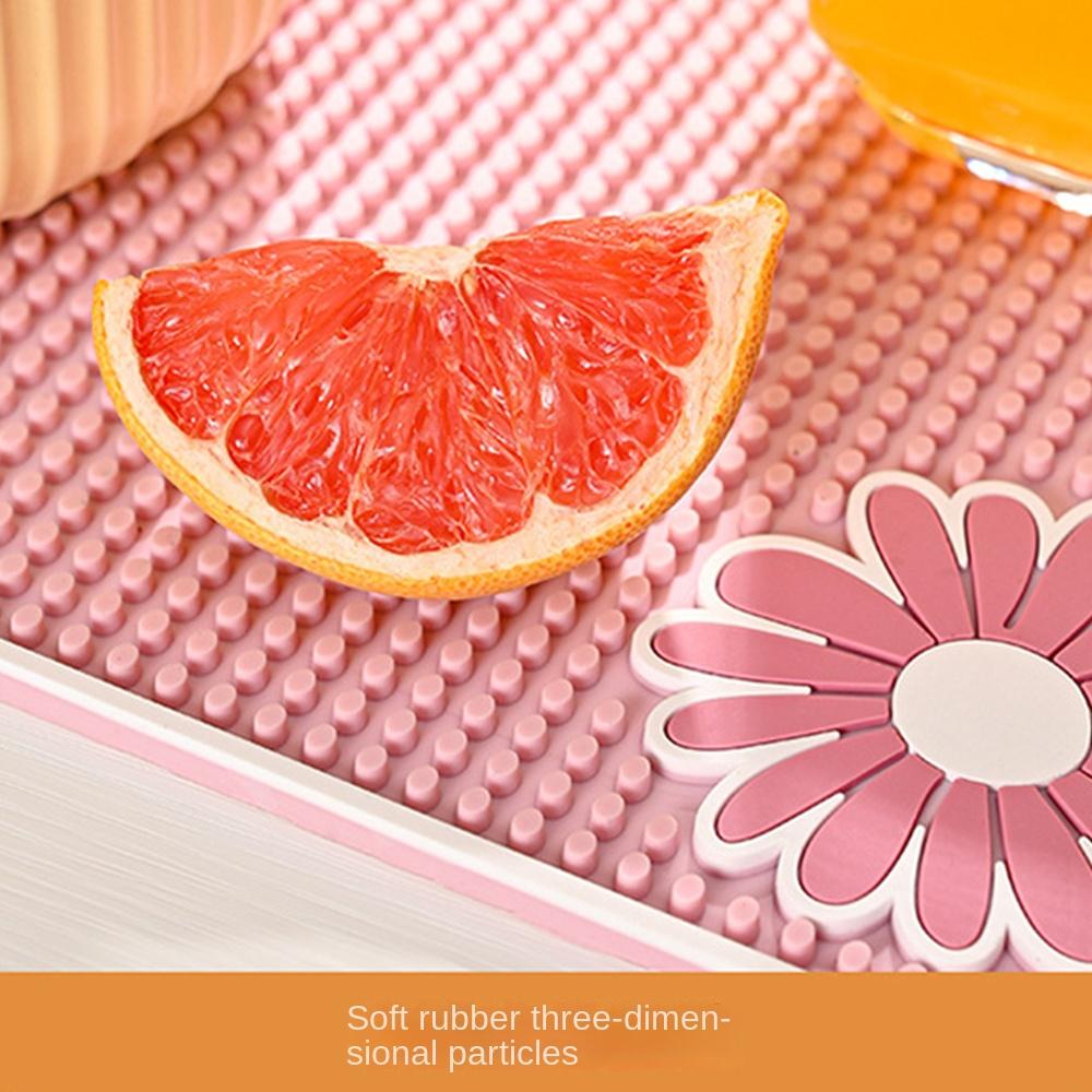 Foldable Kitchen Drain Mat Quick-drying Silicone Bar Mat New Drain Pad