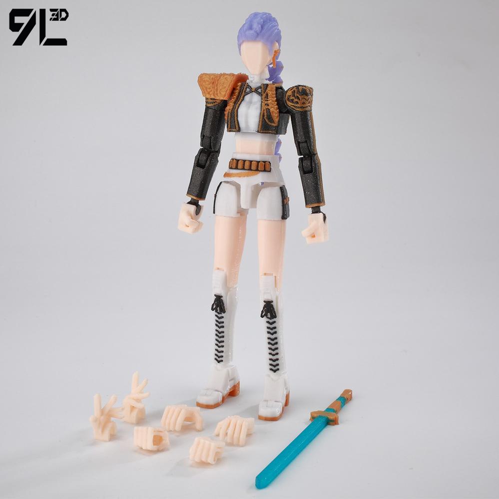 9L3D Dummy13 Horror Game Figure Realistic Anime Model Toys Articulated Joints Classic Collectible Desktop Ornament Surprise Gift