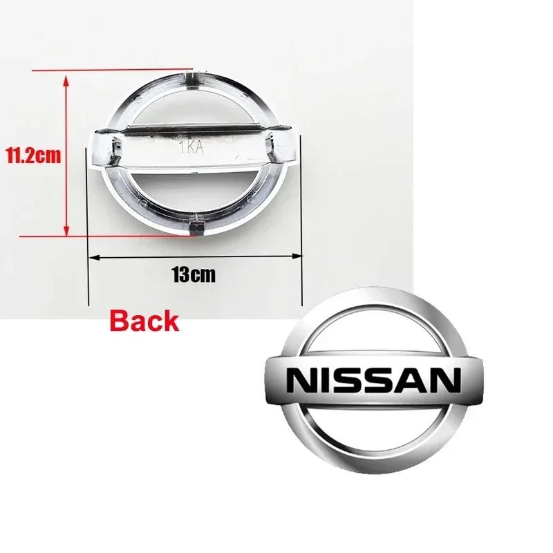 New Car Front Rear Logo Silver Emblem Nissan Qashqai X-Trail Kicks Juke Leaf Micra Patrol Maxima Murano Altima Teana Versa L