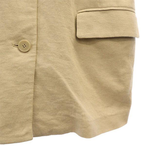 Mila Owen Linen Blend tailored jacket F beige Women Used