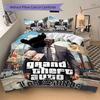 Gta Los Santos Bedding 3 Piece Set Hd Print Duvet Cover Pillowcases For Teens Adult Bedroom Decoration Christmas Gift C9211755