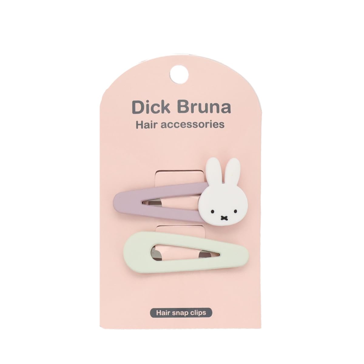 SHOBIDO Miffy Hair Clip MF46391 Dick Bruna Hair Accessories 2-Pack