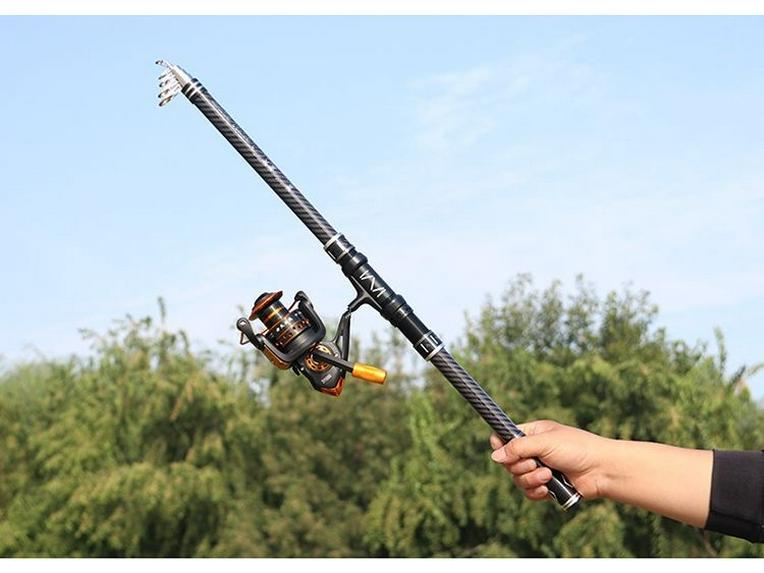 Ultra-Hard Carbon Fiber Long-Distance Sea Fishing Rod Full Set