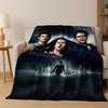 2026 New Twilight Isabella Edward Art Flannel Blanket,Cozy Soft Throw Blanket for Home Bedroom Bed Sofa Picnic Cover Gift Kids