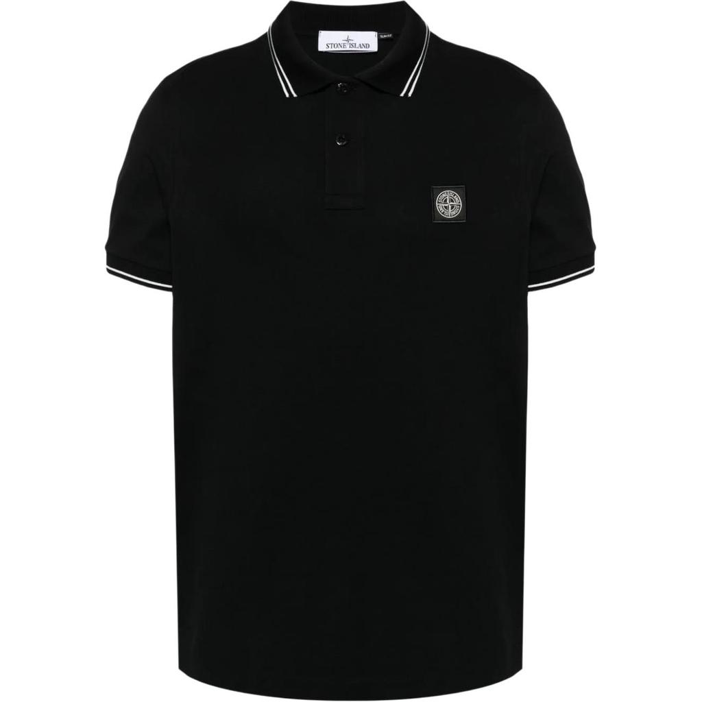 Stone Island Ss26 Compass Badge Slim Fit Polo Shirt Men tops L1S152200010S0018-V0029