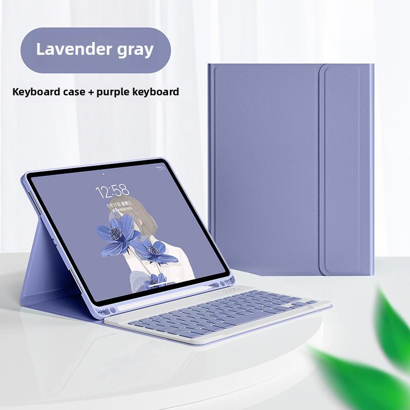 Bluetooth Keyboard Leather Case for IPad 10 10.2 with Pencil Slot Compatible Air 5 Pro 12.9 Mouse