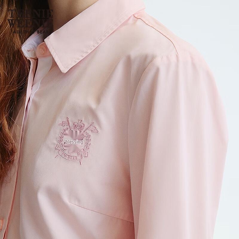 Teenie Weenie Bear Women's 2025 Autumn Long Sleeve Shirt
