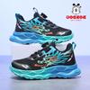 Bobodou Boys' Year of the Snake Limited Edition Breathable Running Shoes with Rotating Buckle - Autumn Kids' Sports Shoes for Medium & Large Children
