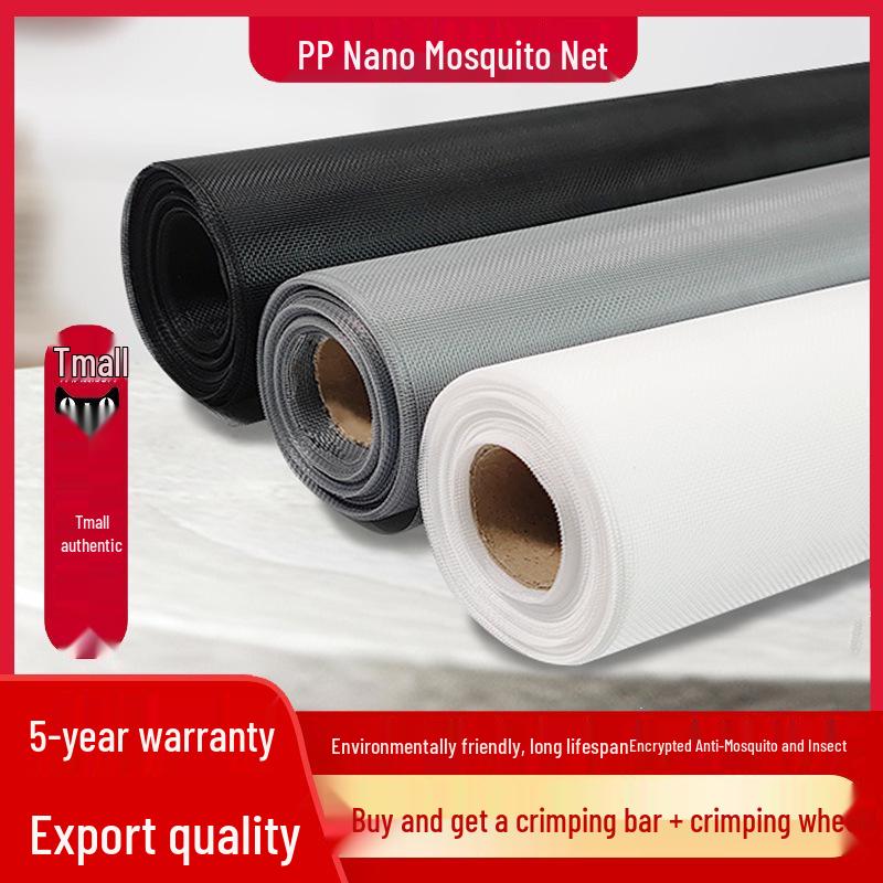 Self-Adhesive Nano Mosquito & Dustproof Window Screen Mesh for Easy Installation