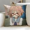 Hot BBeyond the Boundarying Cushion Cover Stylish Washable Pillow Cover Ideal for Couch Bedroom Car Decoration
