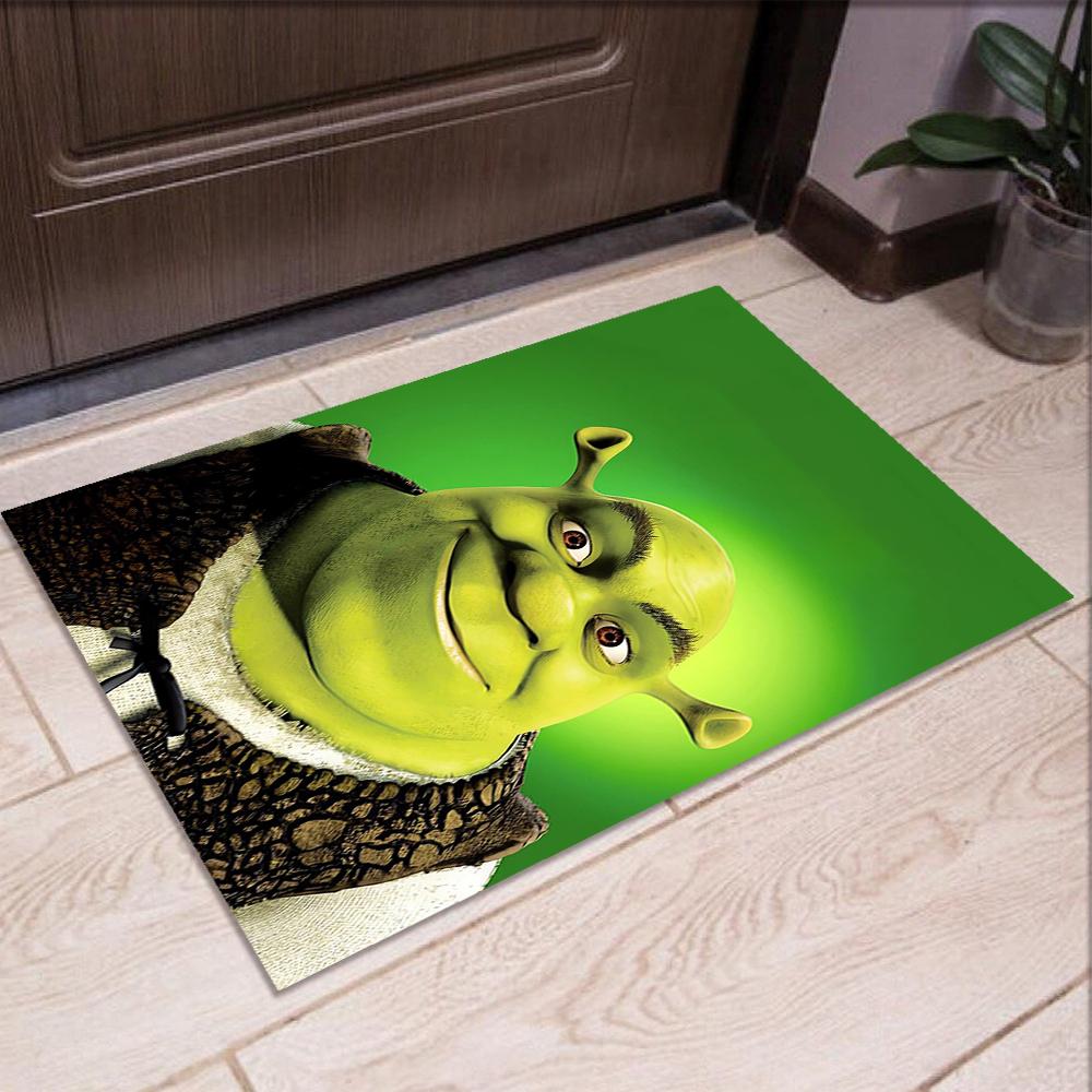 Shrek Bedruckter Teppich, Teppich, für Bürostuhl Wohnzimmer Schlafzimmer Küchenraum Dekor Geschenke.