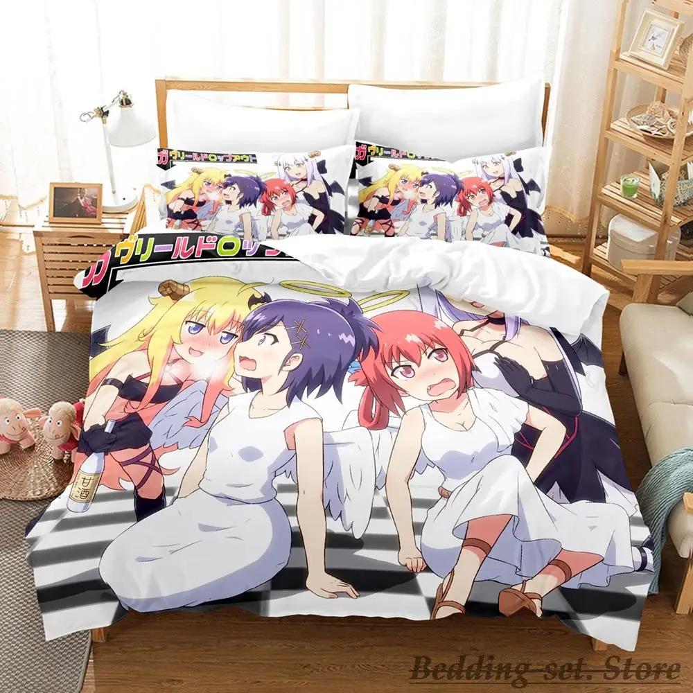 Gabriel Dropout Bedding Set Single Twin Full Queen King Size Bed Set Adult Kid Bedroom Duvetcover Sets Anime Parure De Lit
