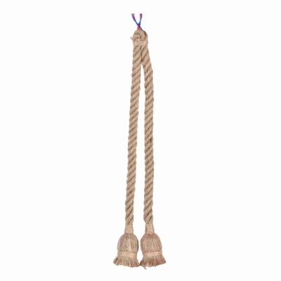 1Pc Retro Hemp Rope Pendant Light Ceiling Lamp Loft Chandelier Creative Industrial Double Heads