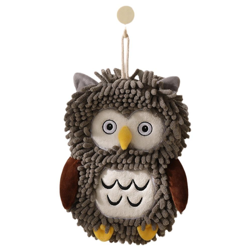 Cartoon Absorbent Hand Towel Soft Hanging Hand Towel Creative Animal Hand Towel  Restaurant