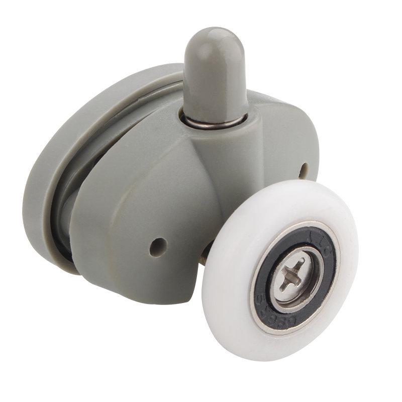 Shower Room Double Wheel Sliding Door Roller Set for Arc Glass Doors