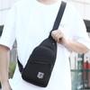 Men's breast bag high-end large-capacity shoulder bag outdoor sports and leisure versatile trend chest messenger bag