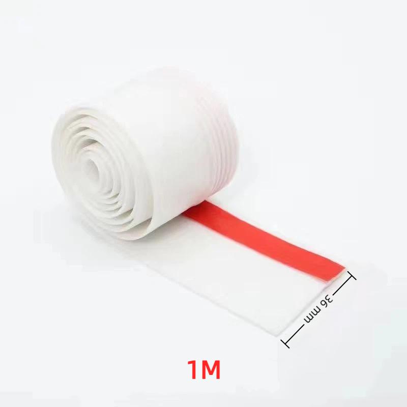 Door Bottom Seal Strip 1M Thickened Self Adhesive Silicone Soundproof Dustproof Easy Install for Apartment Door Gap Filler
