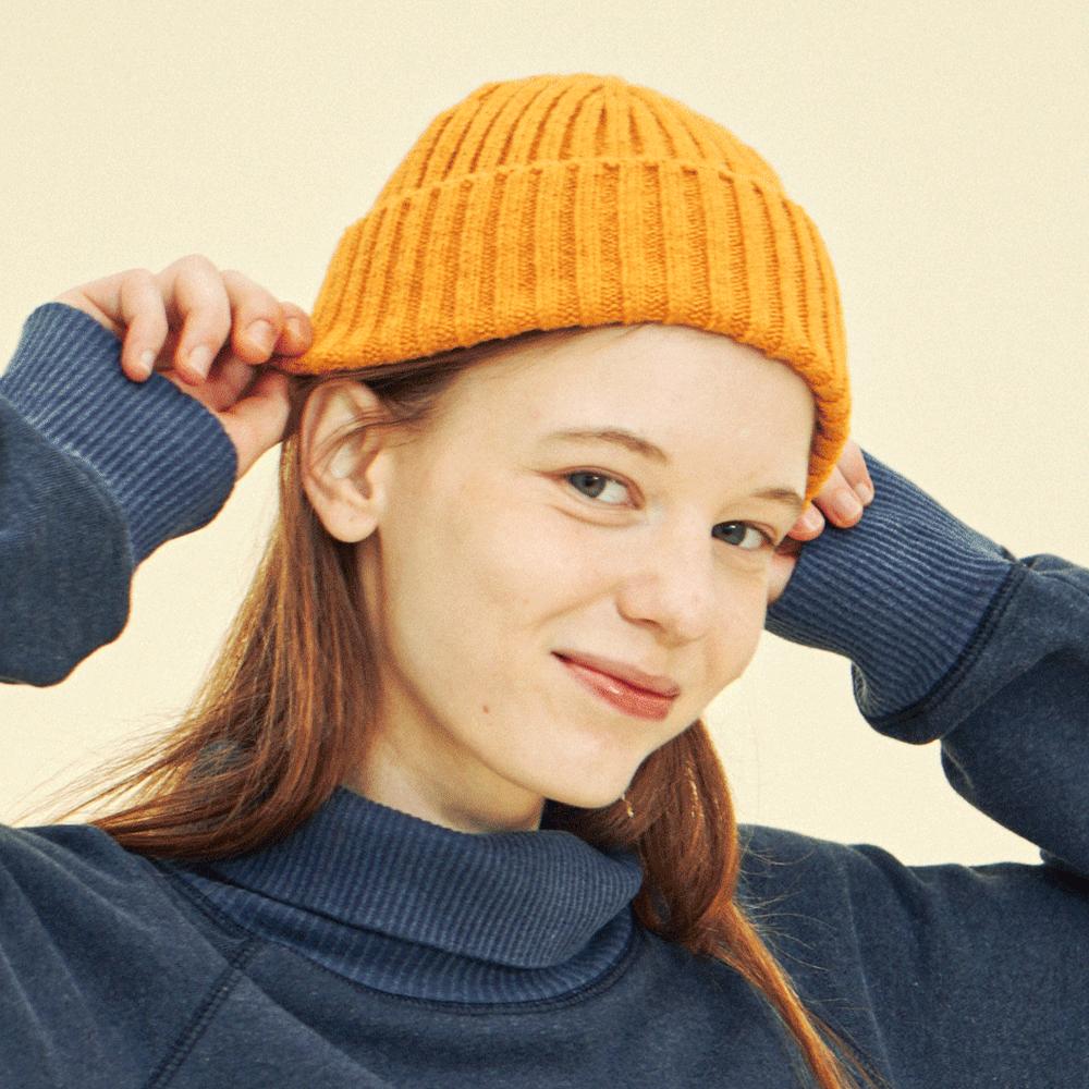 CHIQUITA Beanie Mustard 243703Sms
