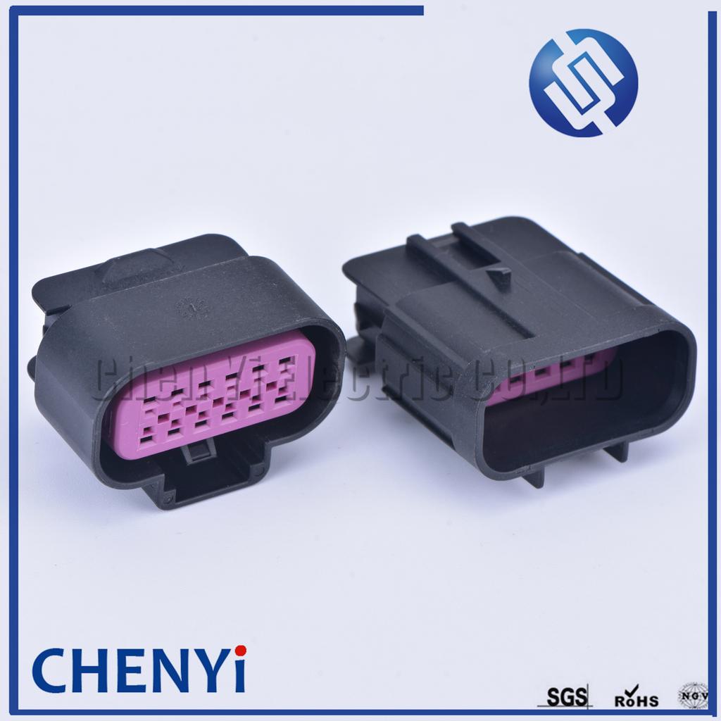 12 Pin 1.5 Gt Series Sealed Waterproof Auto Wire Socket Automotive Connector 15326849 15326854 13530777 for Buick MG 5