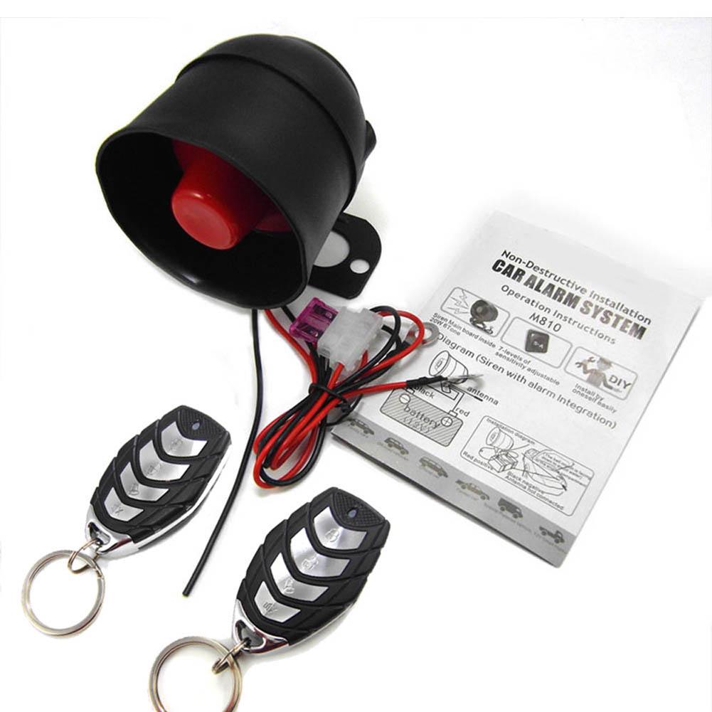 801-8193 Universal Remote Control Vibration Car Alarm Device Auto Accessory Car Electronics