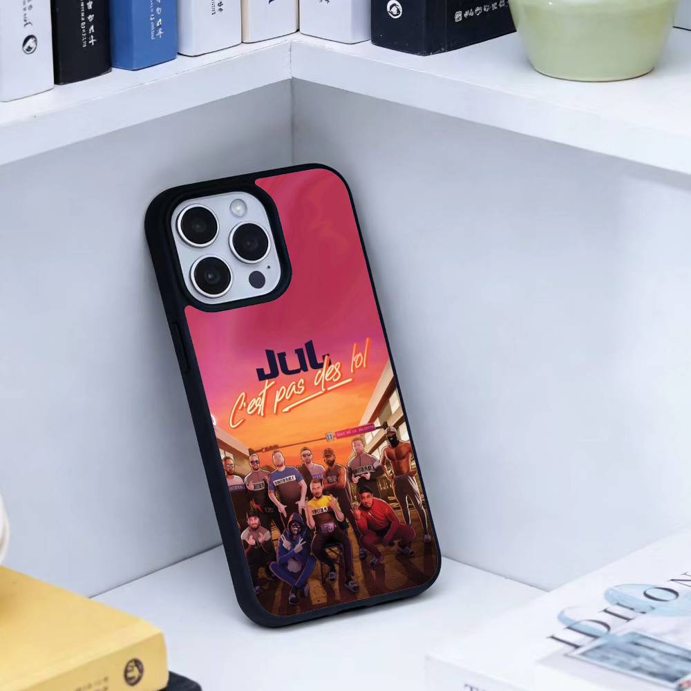 Rapper J-JuL C'est Pas Des Lol   Phone Case For iPhone17,16,15,14,13 Plus,Pro Max Magnetic For Magsafe Wireless Charging