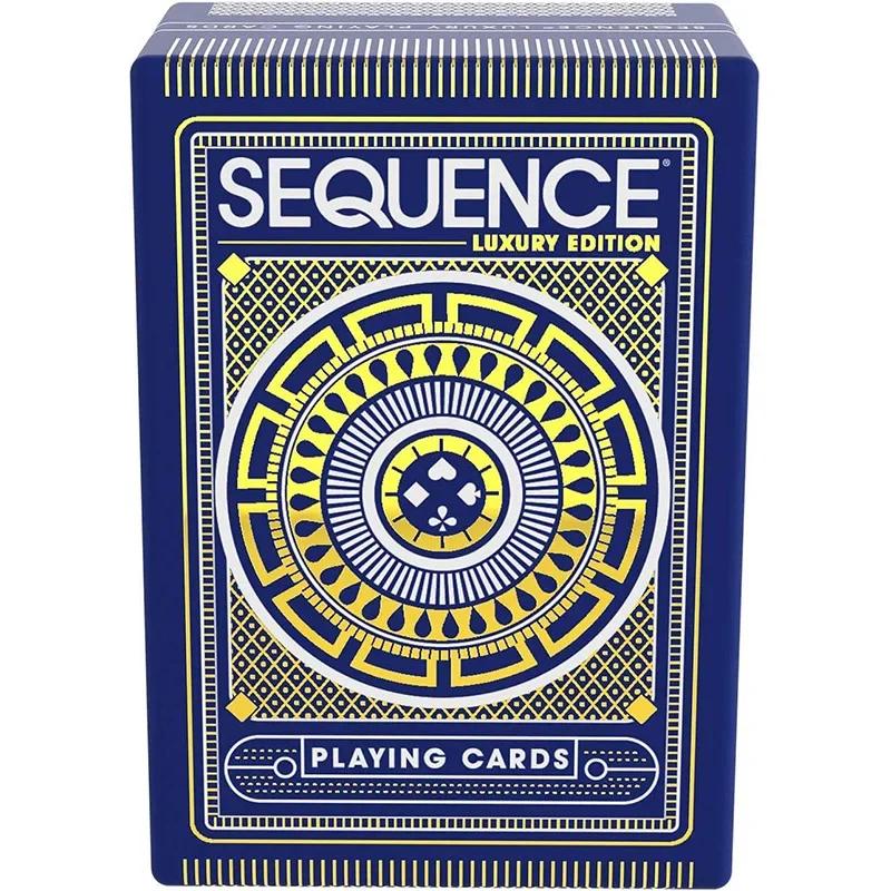 Sequence Luxury Edition: A Fun Party Game To Boost Your Brainpower with Family and Friends