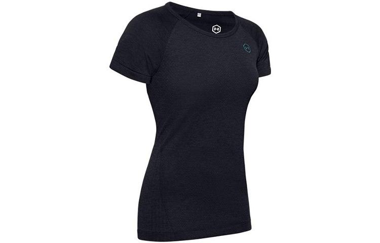 Under Armour SS24 T Shirt Women s Black 1351602-001 S