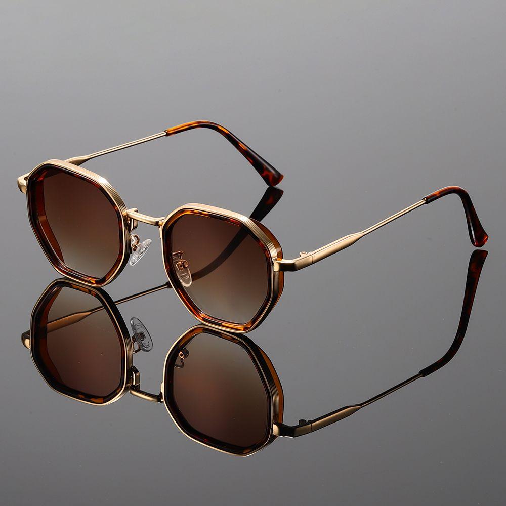 1 Pc, Futuristic Sense of Technology, Fashionable Round Frame Glasses with Comfortable Ear Flips, Fits the Face, Men's and Wome