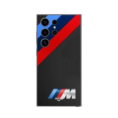 Case - MANIACASE - Samsung Galaxy S25 Ultra - Black - Flexible - BMW M Power Logo