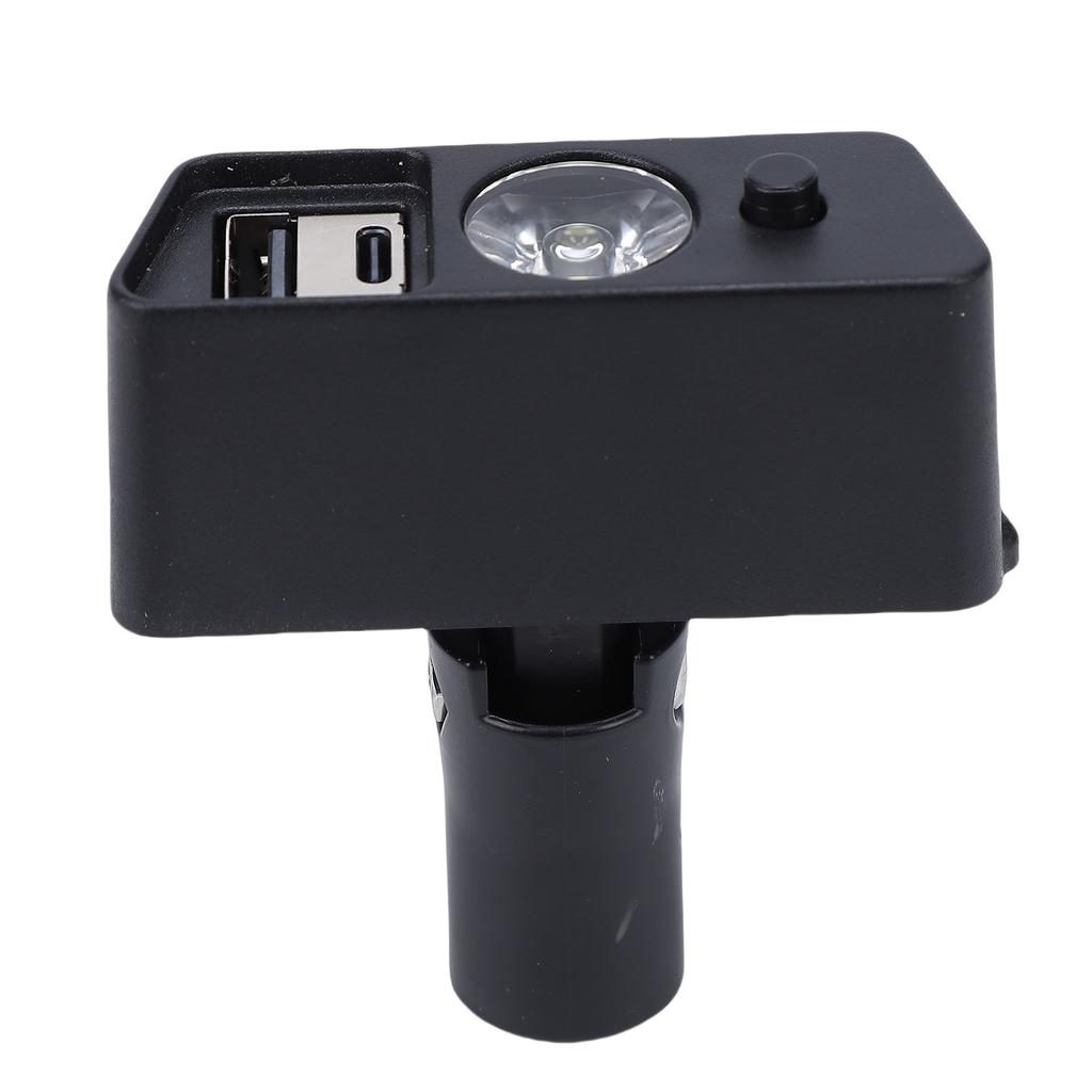 Electric Chair LED Light Universal Mounted with 3 Pin XLR Head USB Charging Port Adjustable Angle