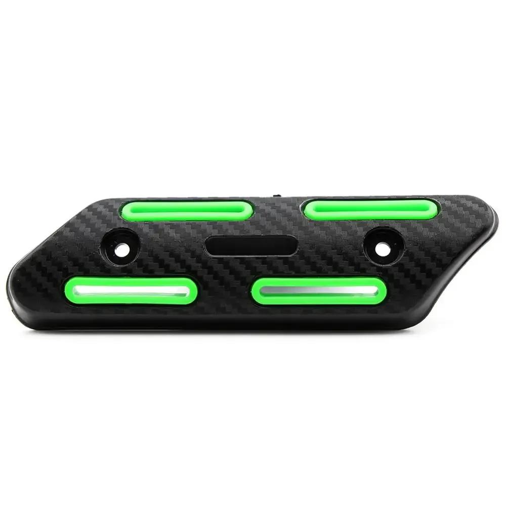 Universal 1Pc Colorful Off-road Motorcycle Exhaust Silencer Tube Heat Shield Protector Protection Pit Cover Tube Accessories