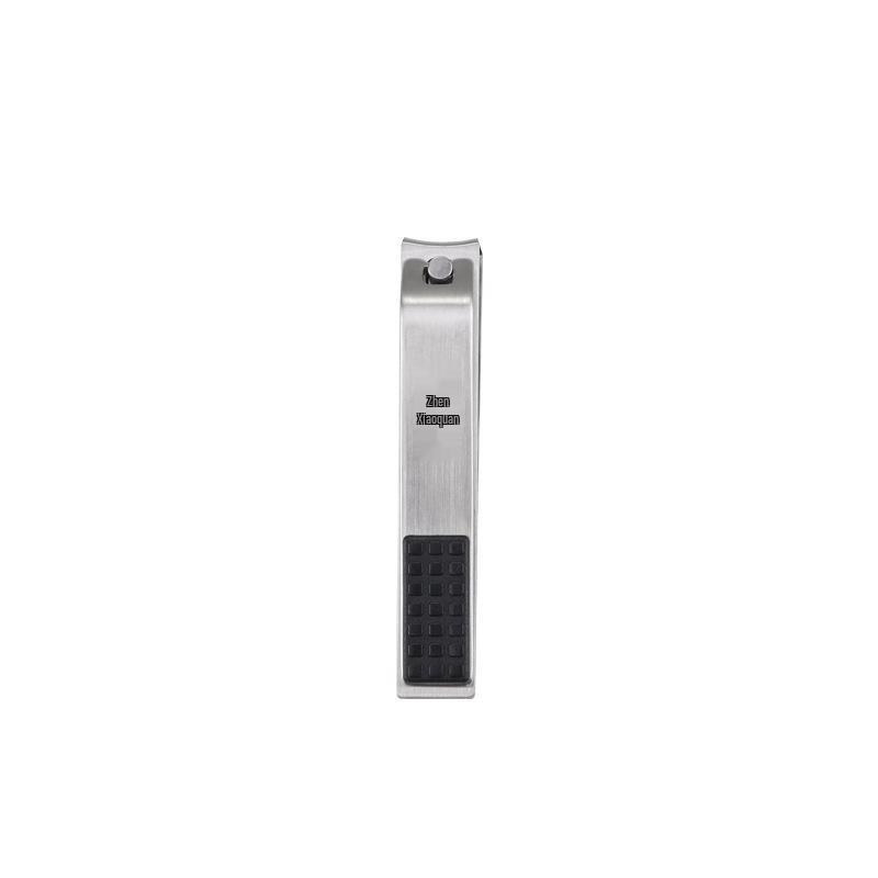 Zhang Xiaoquan Arc-Shaped Stainless Steel Nail Clippers with Foot File, Single Pack for Home Use.