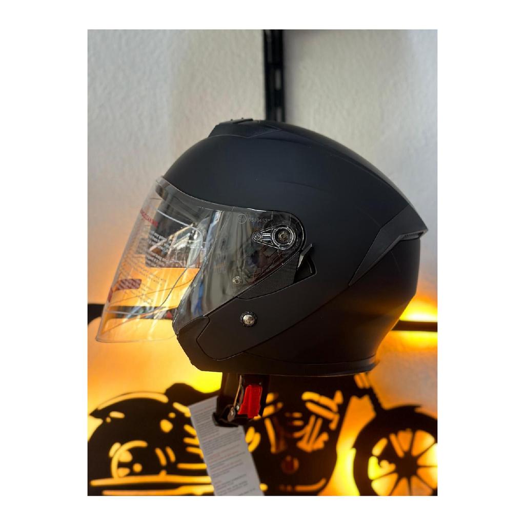 Jk 526 Half Helmet With Sun Visor