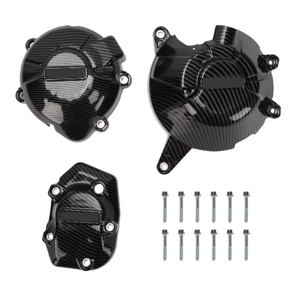 3PCS Motorcycle Engine Cover Set Anti Collision Glass Fiber Nylon Engine Protection Cover Replacement for Z900 2017