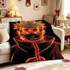 Naruto'S Akatsuki Members Theme Cute Flannel Blanket Machine Washable Fleece Blanket For Living Room Sofa Balcony Home Decor New Year Gift