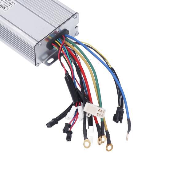 Mountain Bike Controller for 50A 48V 1500W 2000W 3000W Brushless Motor with SM Plug Light Cable 