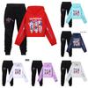 Kpop Demon Hunters Girls Cotton Casual Set With Long Sleeve Hoodie And Pants For Ages 110-170cm