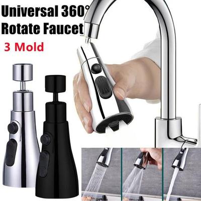 Prolunga per rubinetto da cucina girevole universale a 360° Aeratore Aeratore Filtro antispruzzo Rubinetto per lavabo da cucina Aeratore Beccuccio