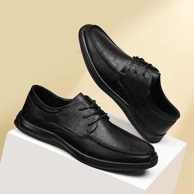 Frühling Neue Herren Freizeitschuhe aus echtem Leder Business Herrenschuhe Weichsohlenschuhe Junge Männer Vaterschuhe