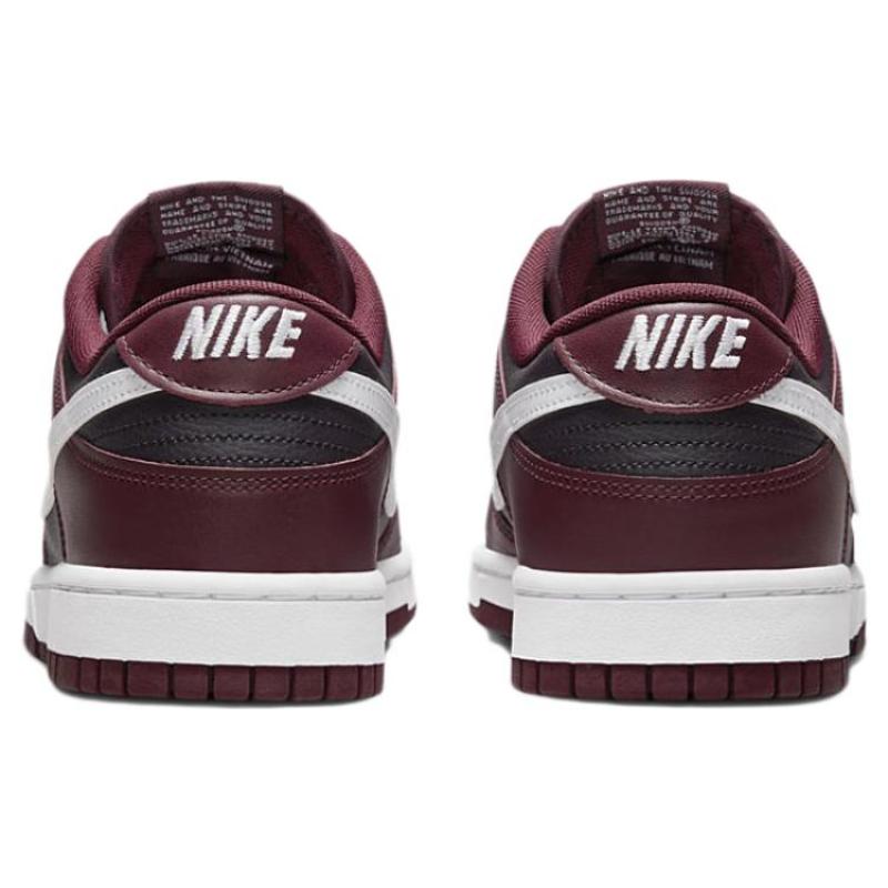 Nike Dunk "Dark Beetroot" Low-top Sneakers for Men In Red and Black DJ6188-600