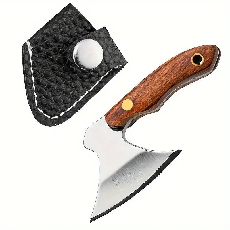 Mini Axe Keychain Box Opener, Parcel Tape Cutter Solid Metal Blade, Portable Daily Package Opener Tool