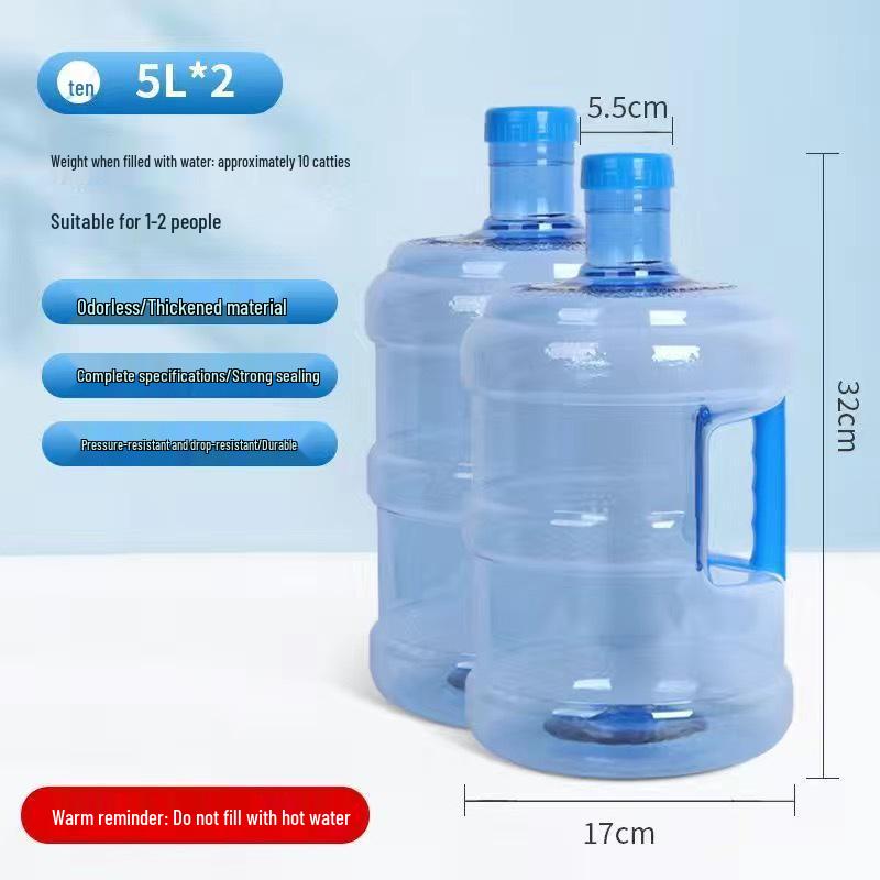 Thickened Household Mineral Water Dispenser - Removable, Washable, Empty Bucket