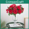 Silk Rose Bouquet Flower For Outdoor Wedding Event Gift Decoration Gift